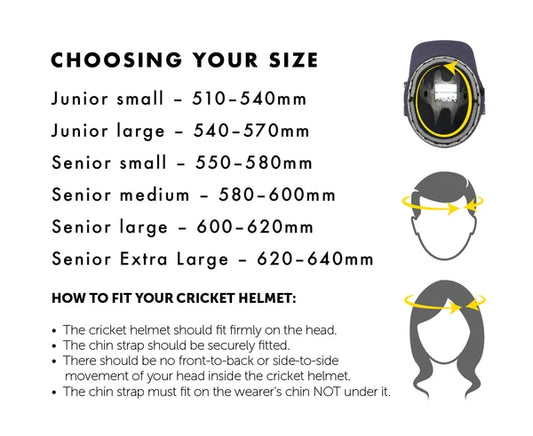 MASURI C-LINE STEEL JUNIOR CRICKET HELMET