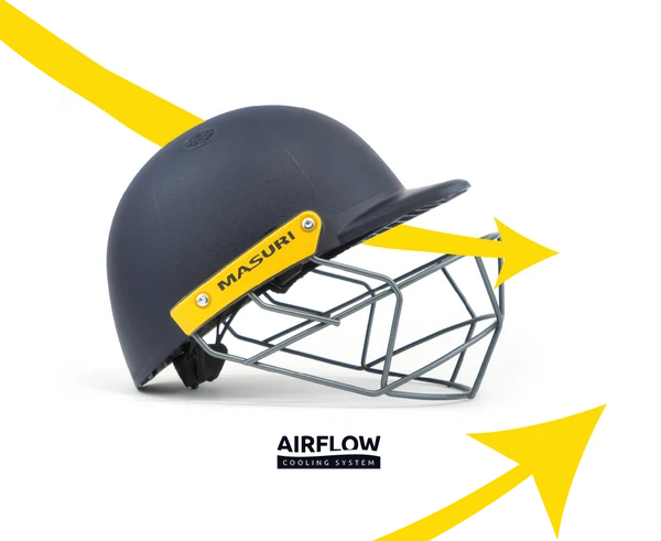 MASURI C-LINE STEEL JUNIOR CRICKET HELMET