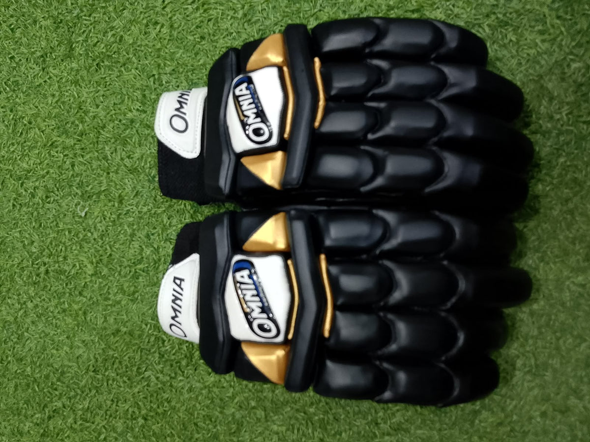 Omnia Special Edition Batting Gloves - Black / Gold