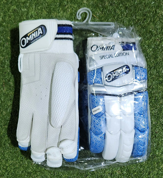 Omnia Special Edition Batting Gloves - Blue