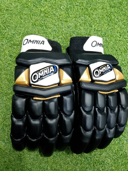 Omnia Special Edition Batting Gloves - Black / Gold